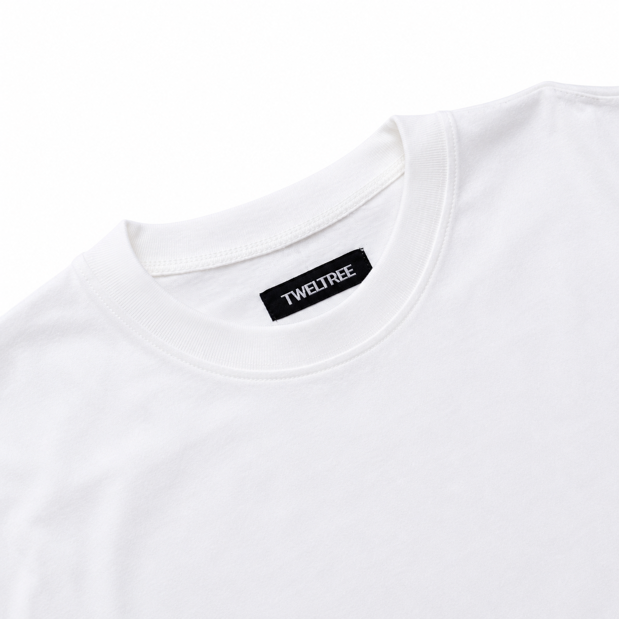 Fitted Heavyweight Cotton TCool Tee 16s 250gsm White