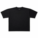 Boxy Oversize Soft Touch TCool Heavyweight Tee 290gsm Black