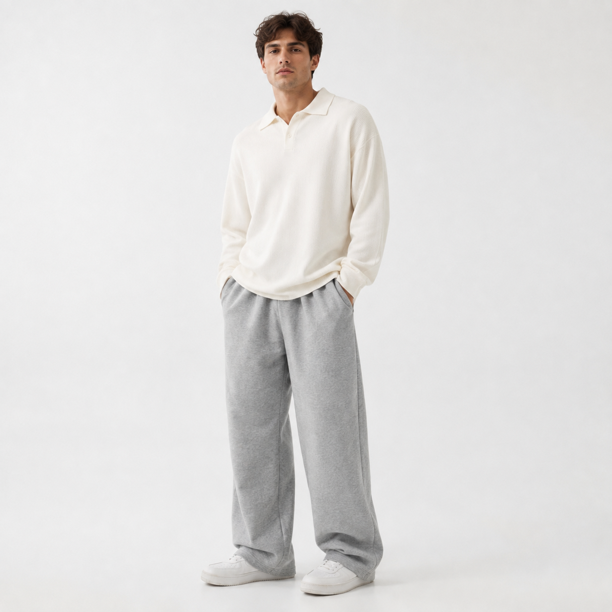 Relaxed Fit Fleece Sweatpants 280gsm