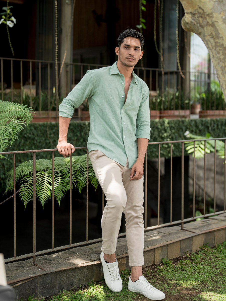 Tweltree Pedera Chino Ankle Pants Grey
