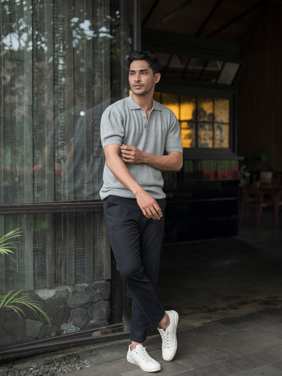 Tweltree Pedera Chino Ankle Pants Grey