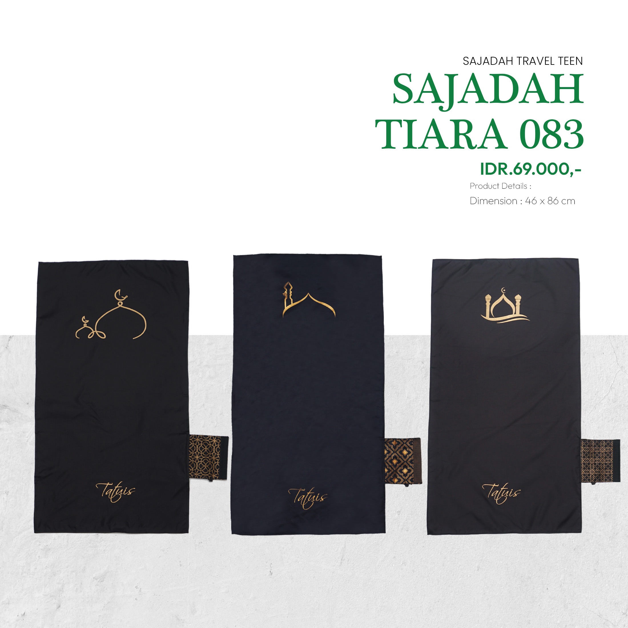 Tatuis Sajadah Travelling Tiara 083