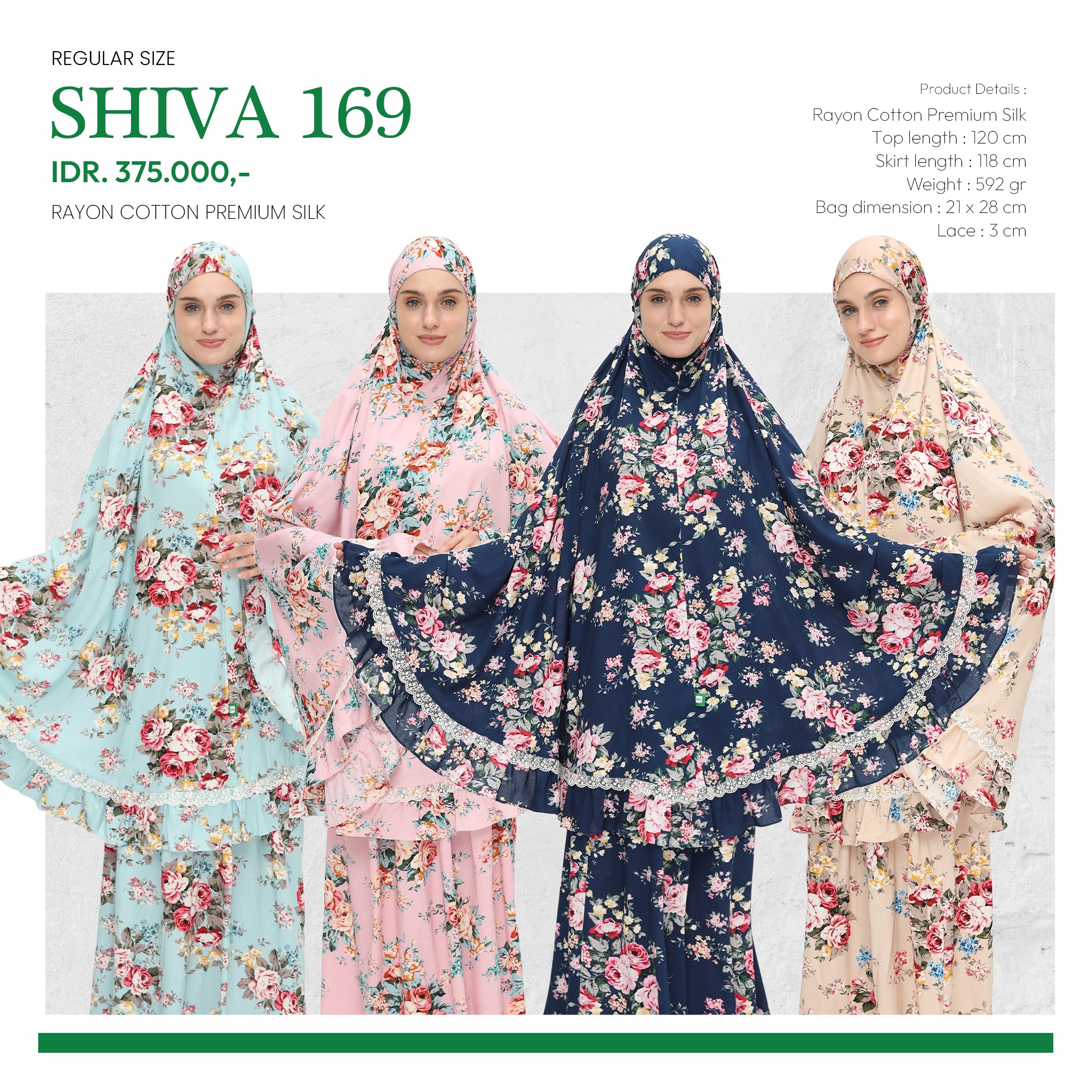 Tatuis Mukena Shiva 169 Dewasa Reguler