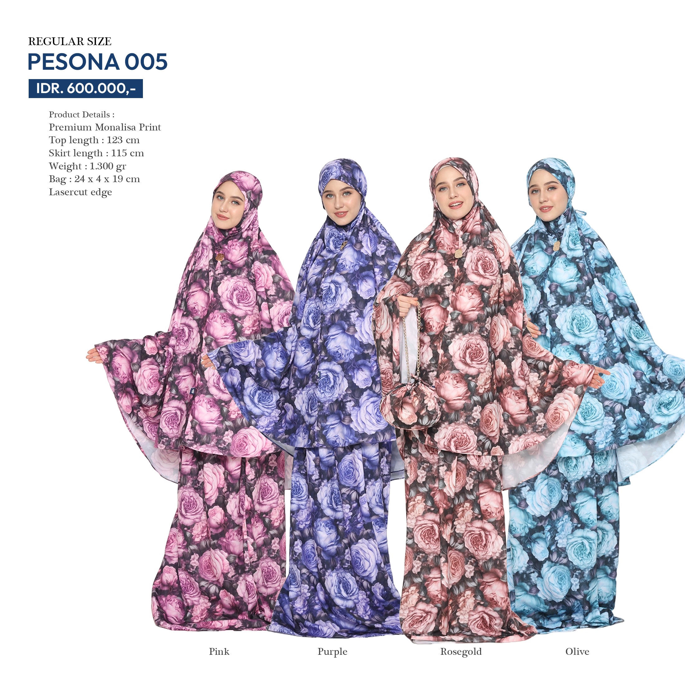 Tatuis Mukena Pesona 005 Dewasa Reguler