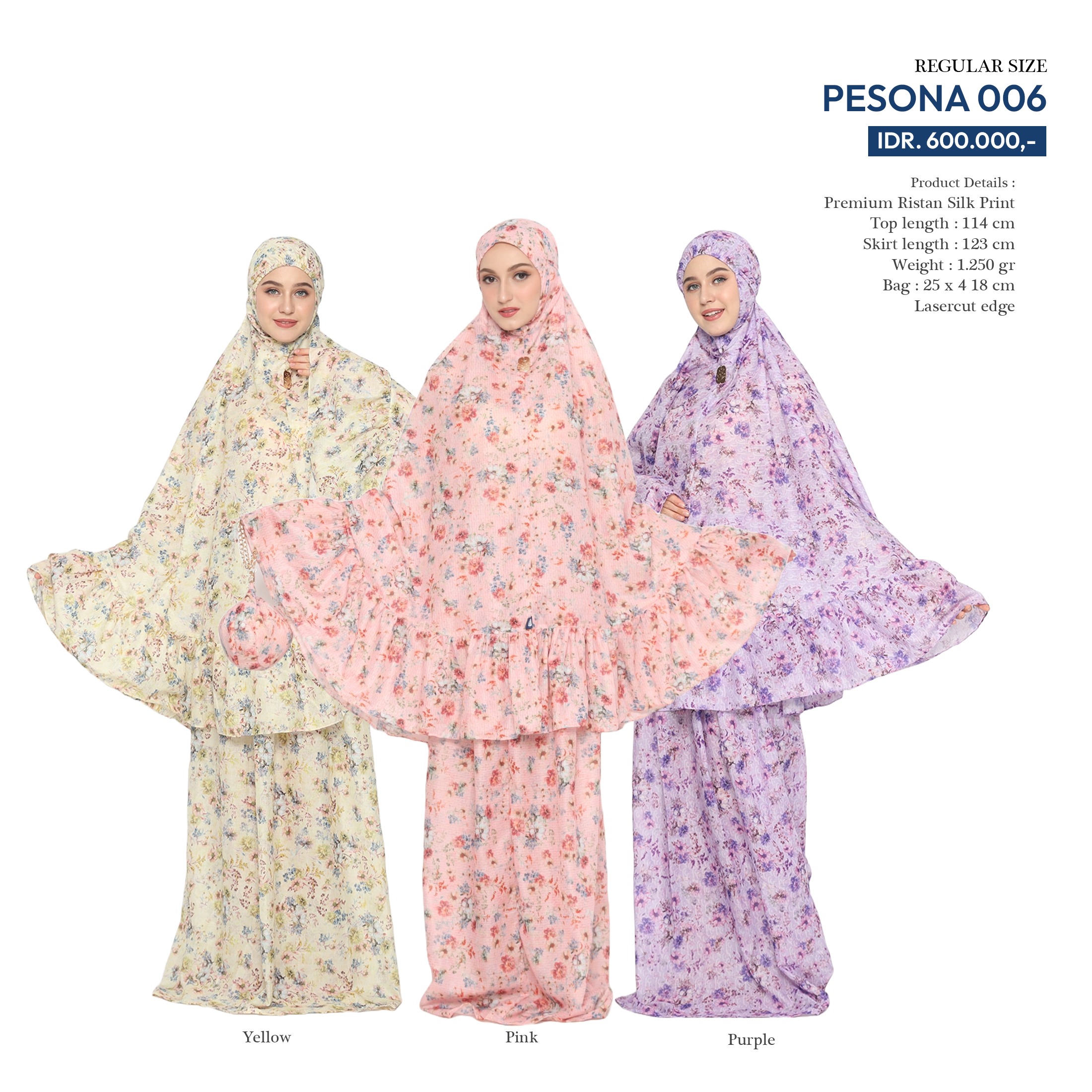 Tatuis Mukena Pesona 006 Dewasa Reguler