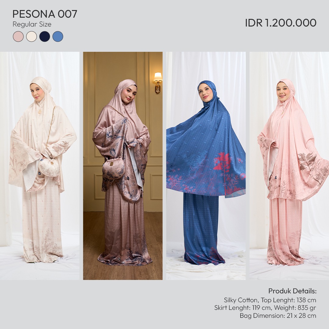 Tatuis Mukena Pesona 007 Dewasa Reguler