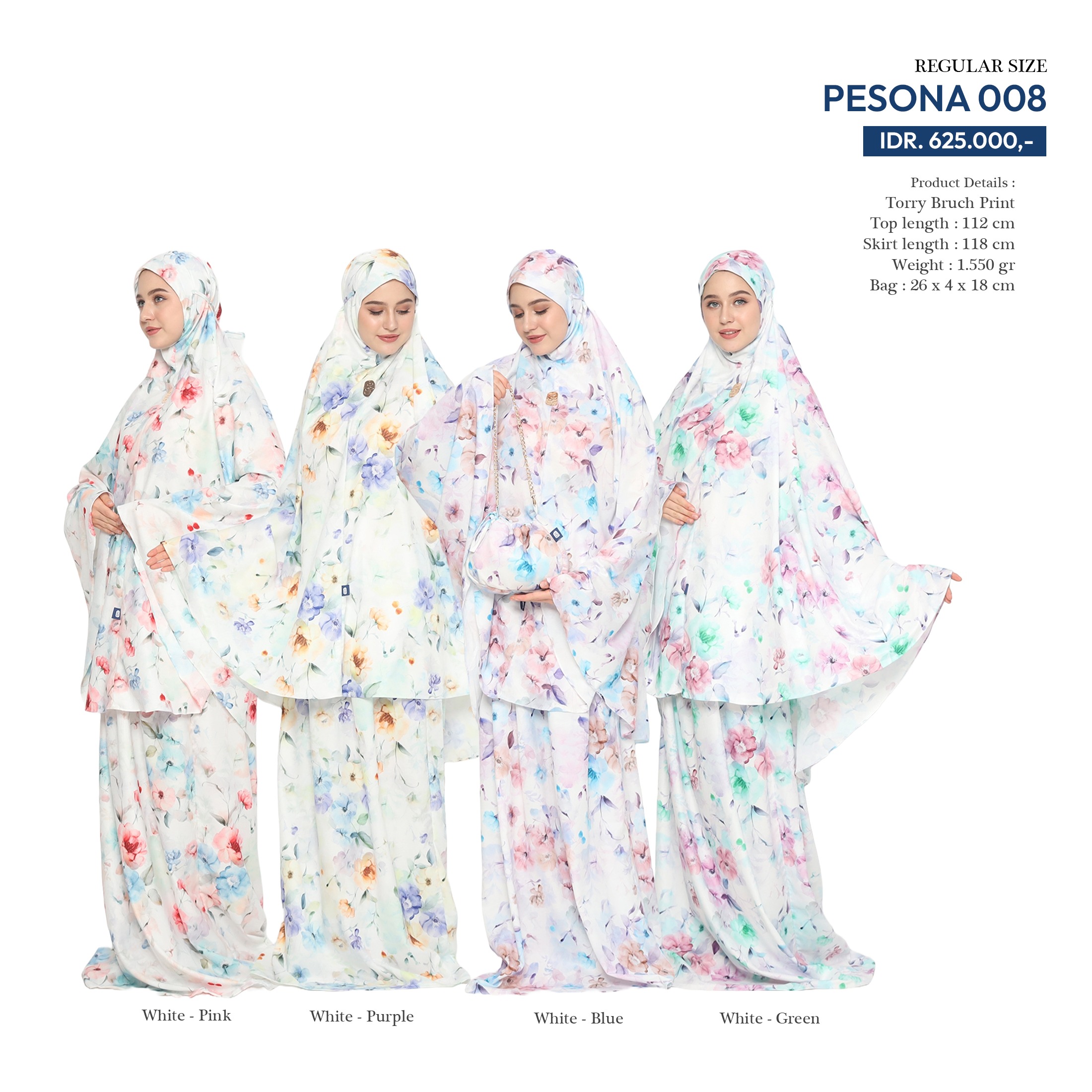 Tatuis Mukena Pesona 008 Dewasa Reguler