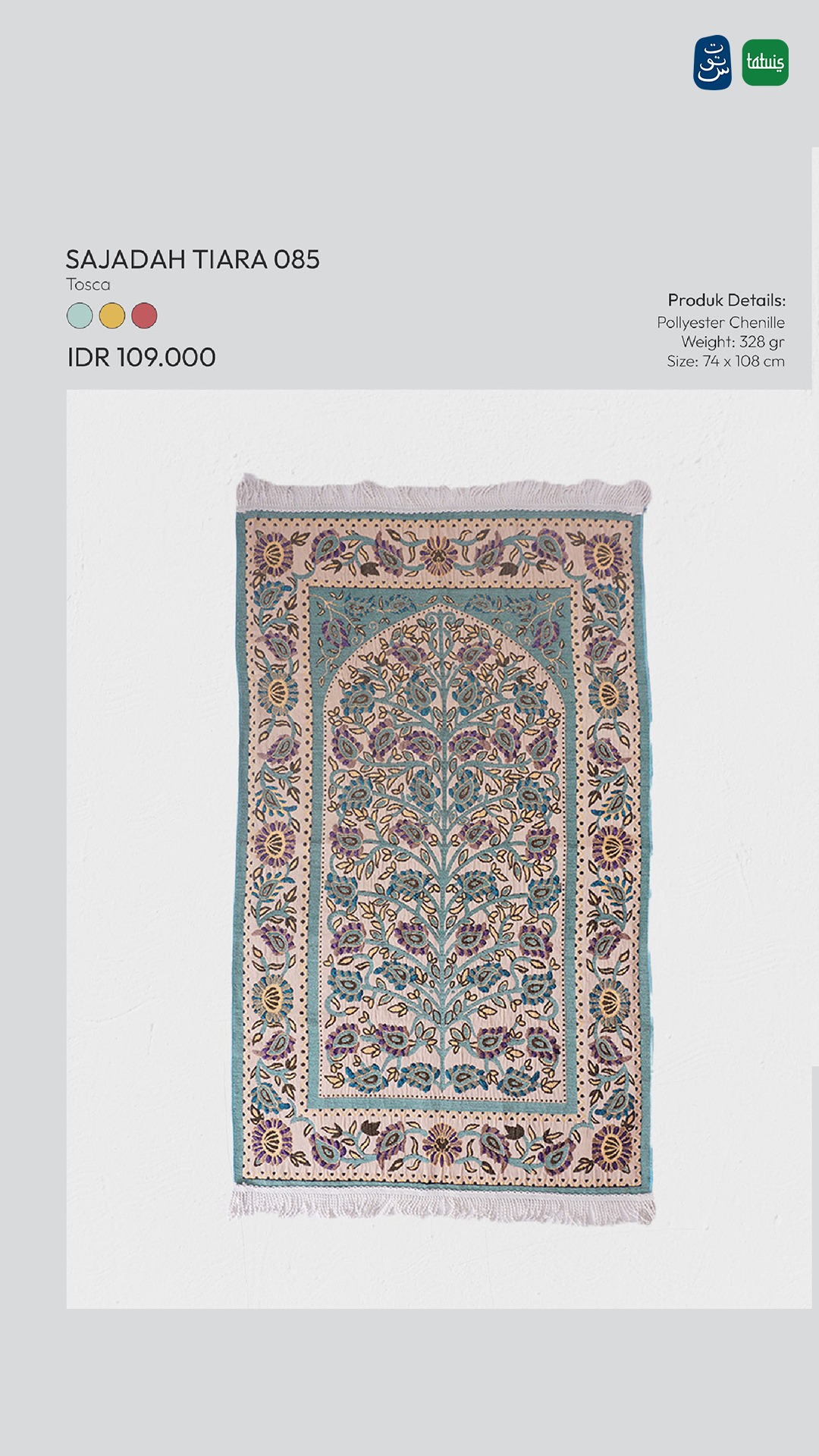 Tatuis Sajadah Tiara 085