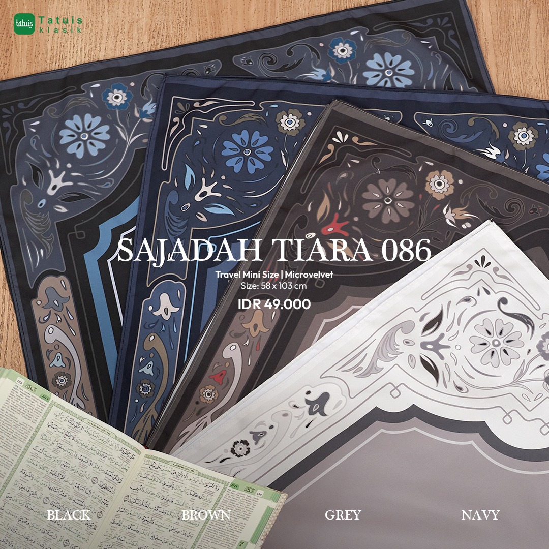 Tatuis Sajadah Travelling Tiara 086