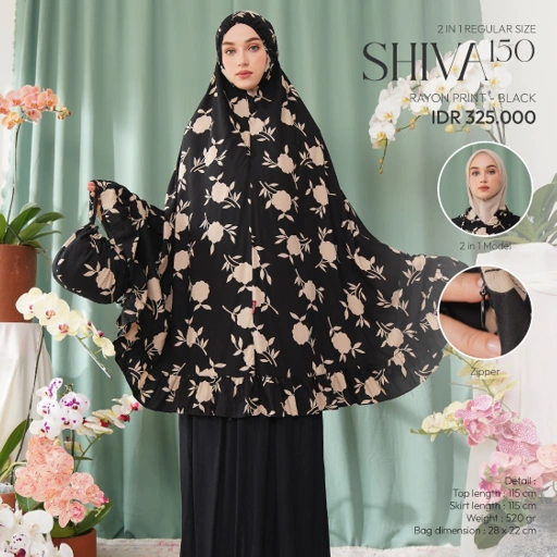 Image of Tatuis Mukena Shiva 150 2 IN 1 Dewasa Reguler