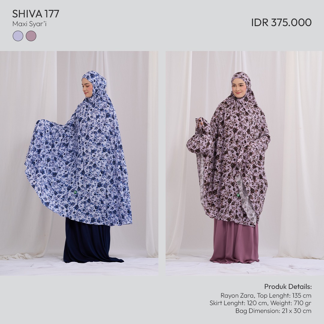 Tatuis Mukena Shiva 177 Dewasa Maxy Syari