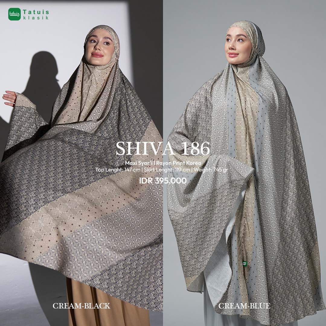 Tatuis Mukena Shiva 186 Dewasa Maxy Syari