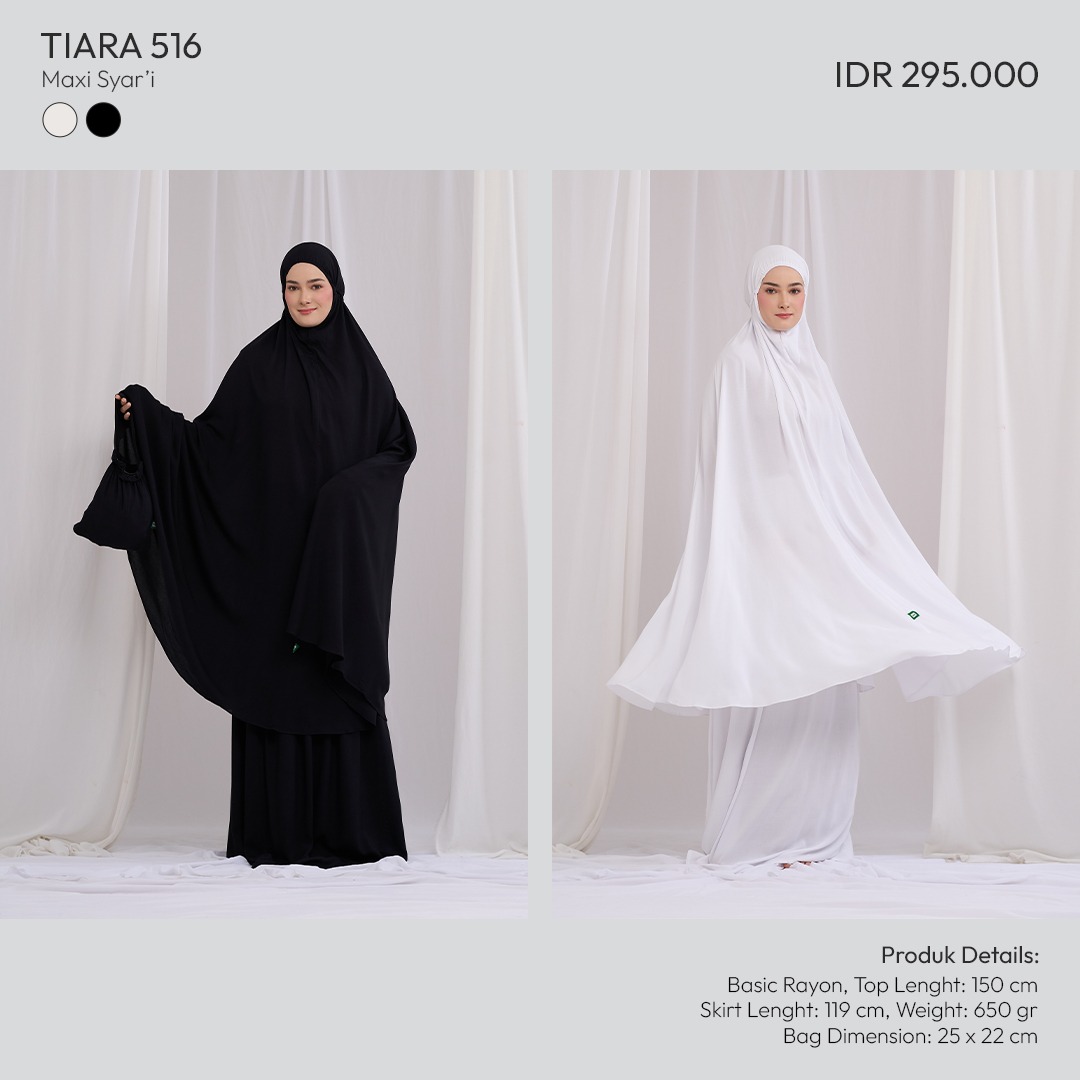 Tatuis Mukena Tiara 516 Dewasa Maxi Syari