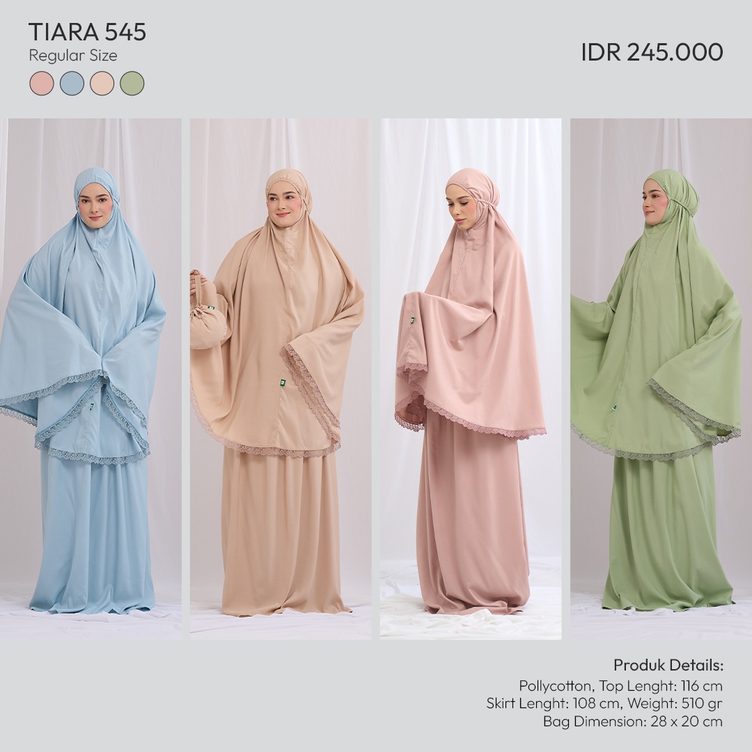 Tatuis Mukena Tiara 545 Dewasa Reguler