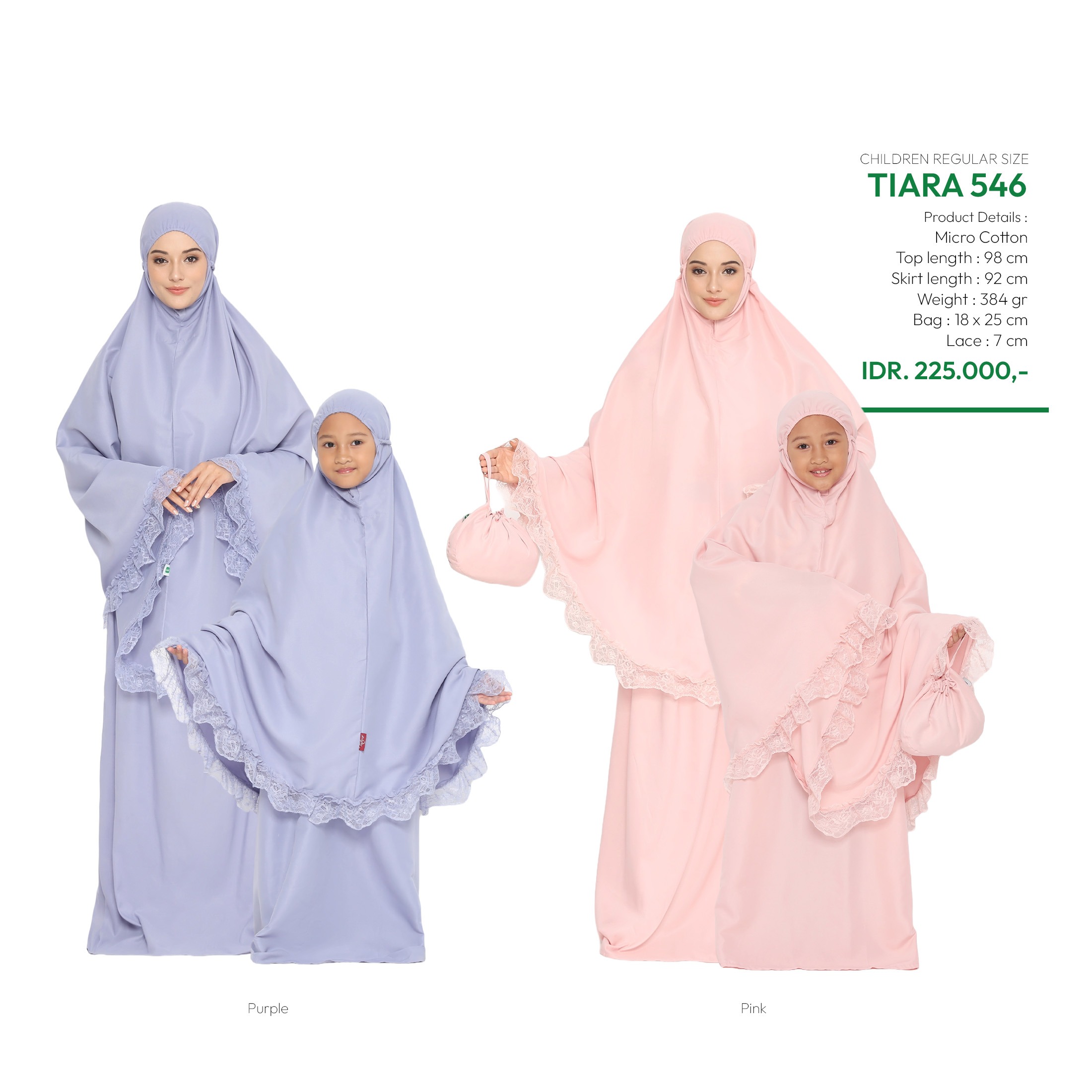 Tatuis Mukena Tiara 546 Anak 