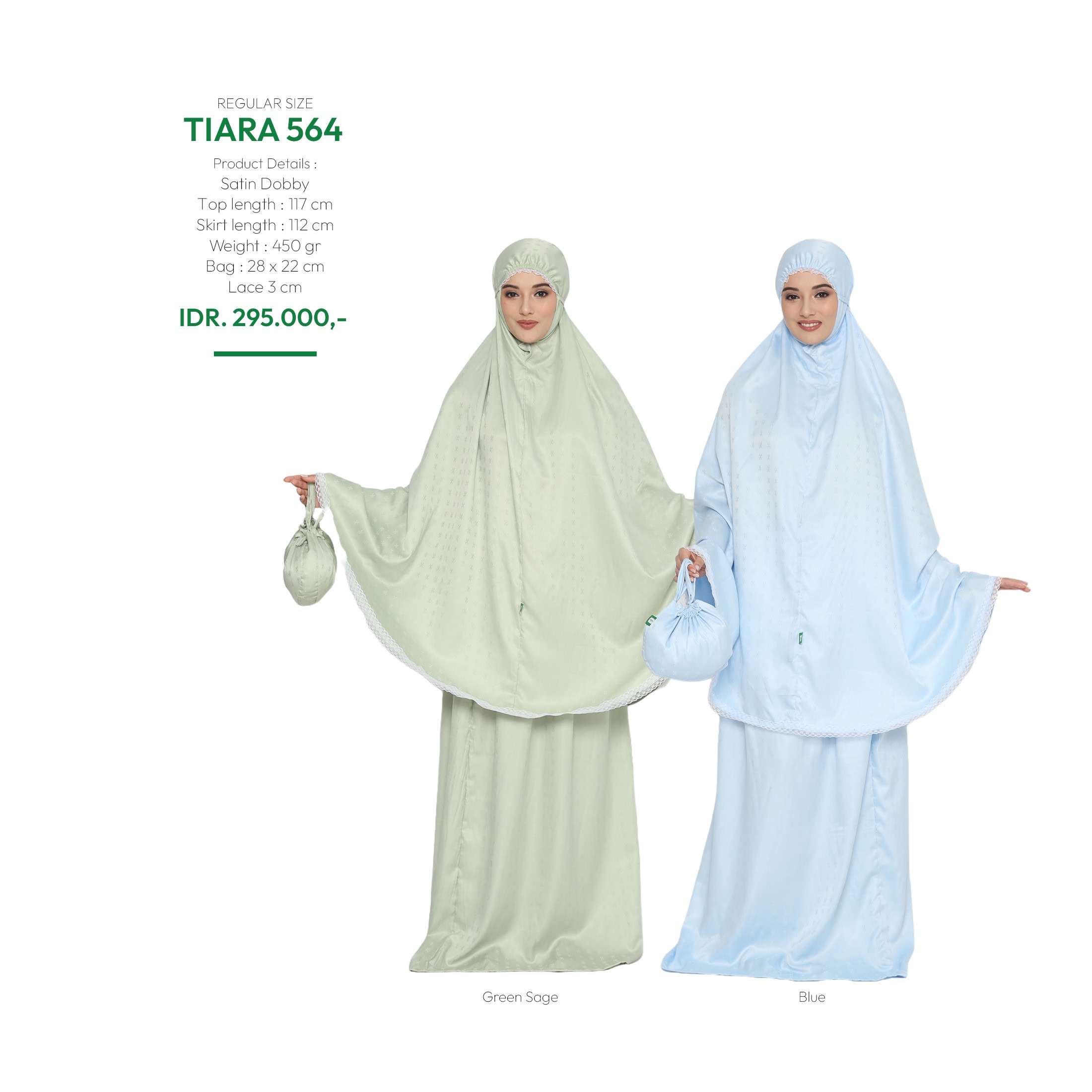 Tatuis Mukena Tiara 564 Dewasa Reguler