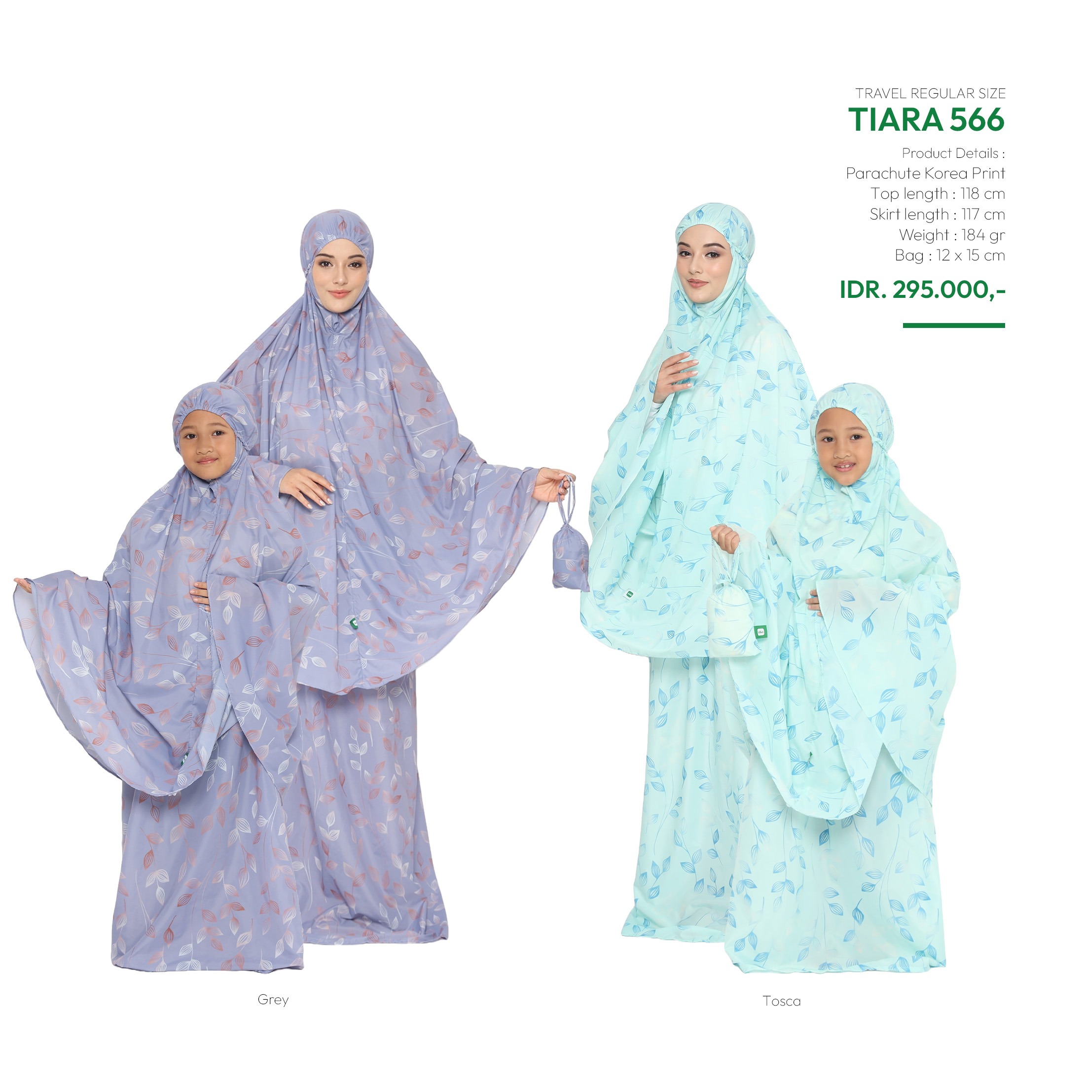 Tatuis Mukena Tiara 566 Dewasa Reguler