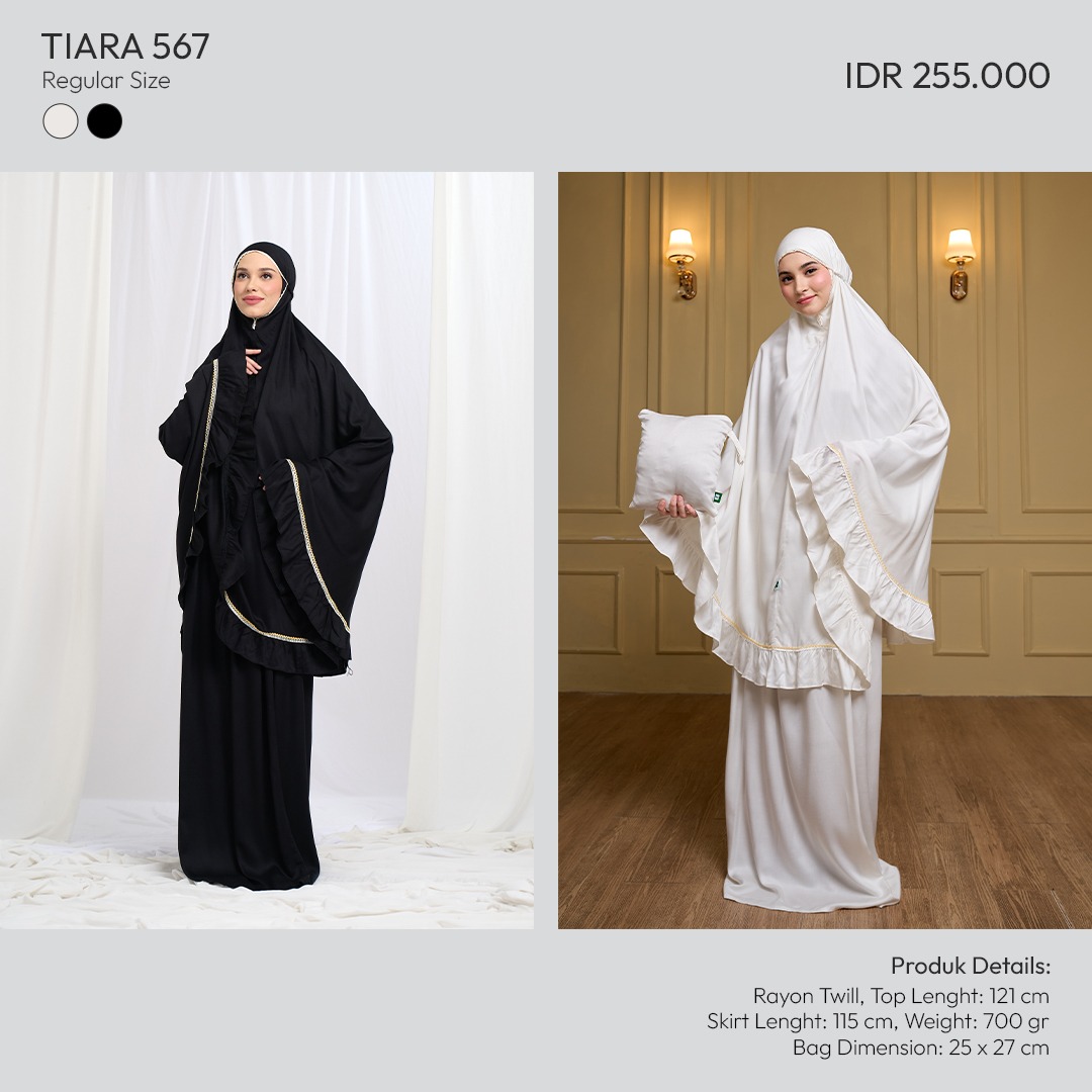 Tatuis Mukena Tiara 567 Dewasa Reguler