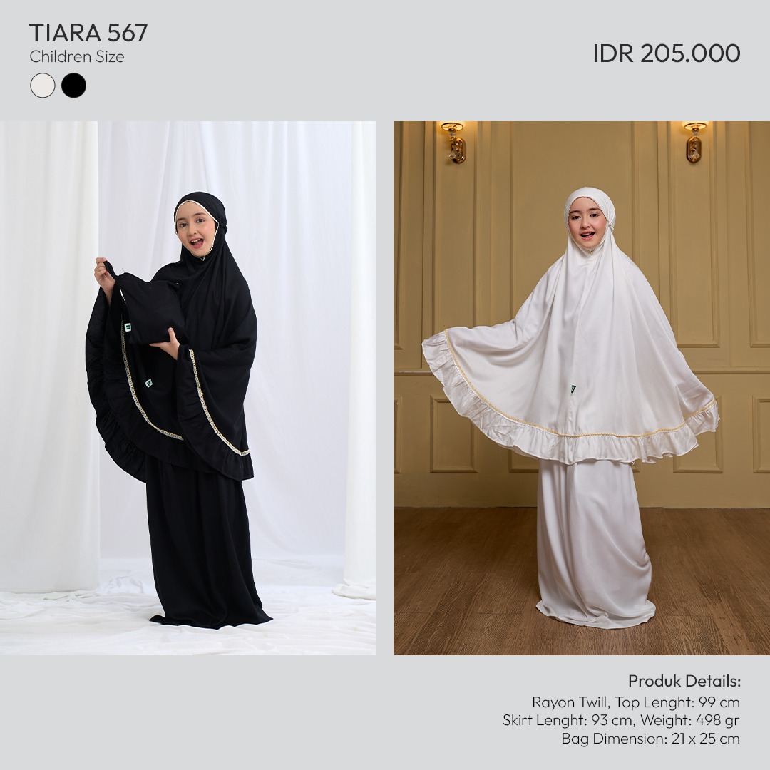 Tatuis Mukena Tiara 567 Anak Reguler