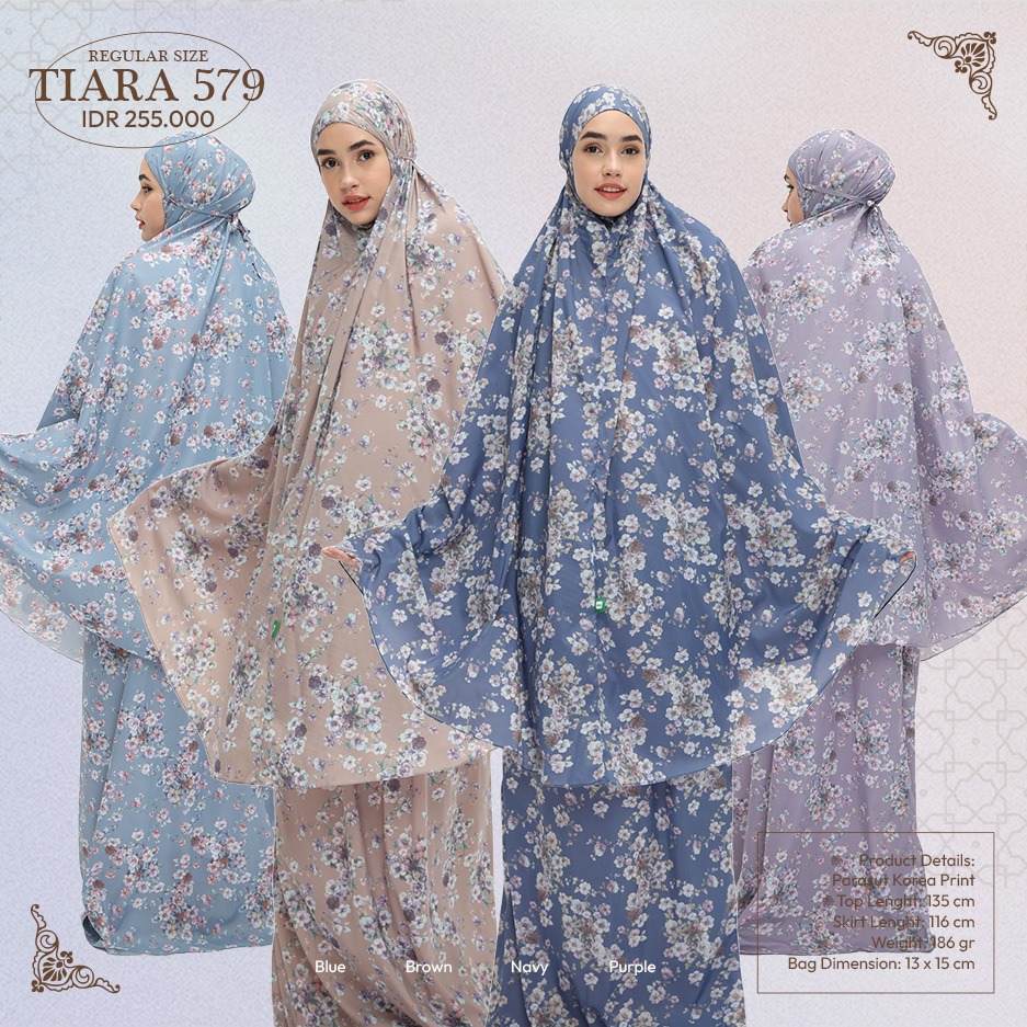 Tatuis Mukena Tiara 579 Dewasa Reguler