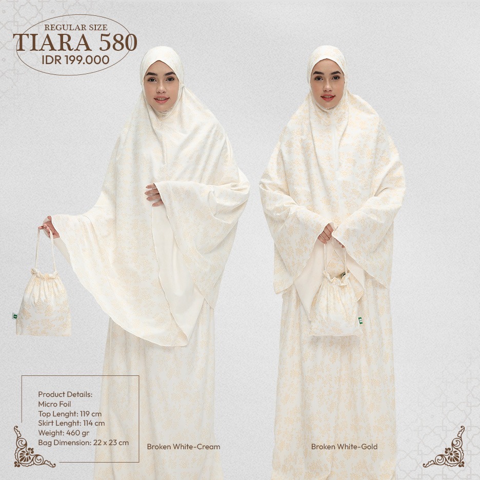 Tatuis Mukena Tiara 580 Dewasa Reguler