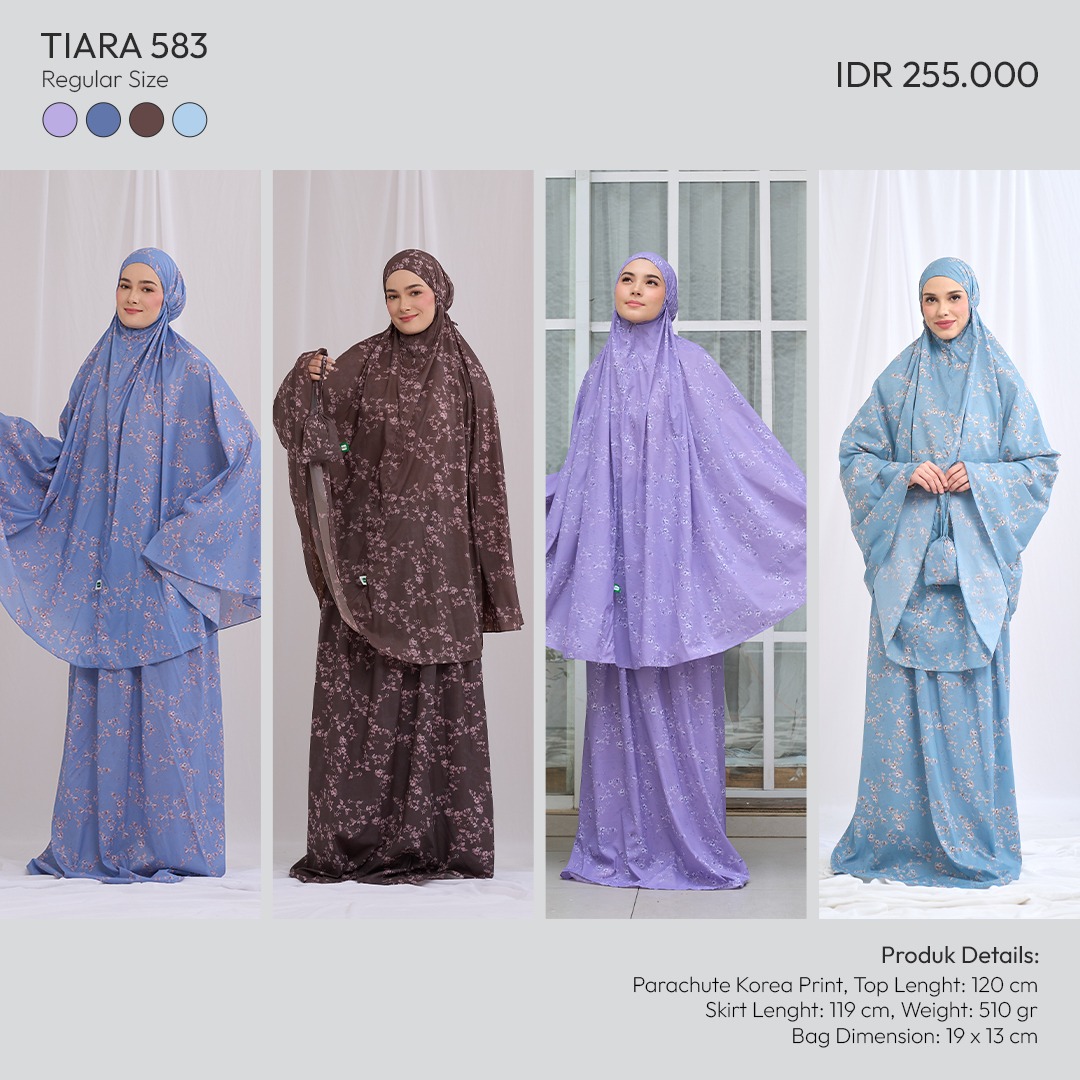 Tatuis Mukena Tiara 583 Dewasa Reguler