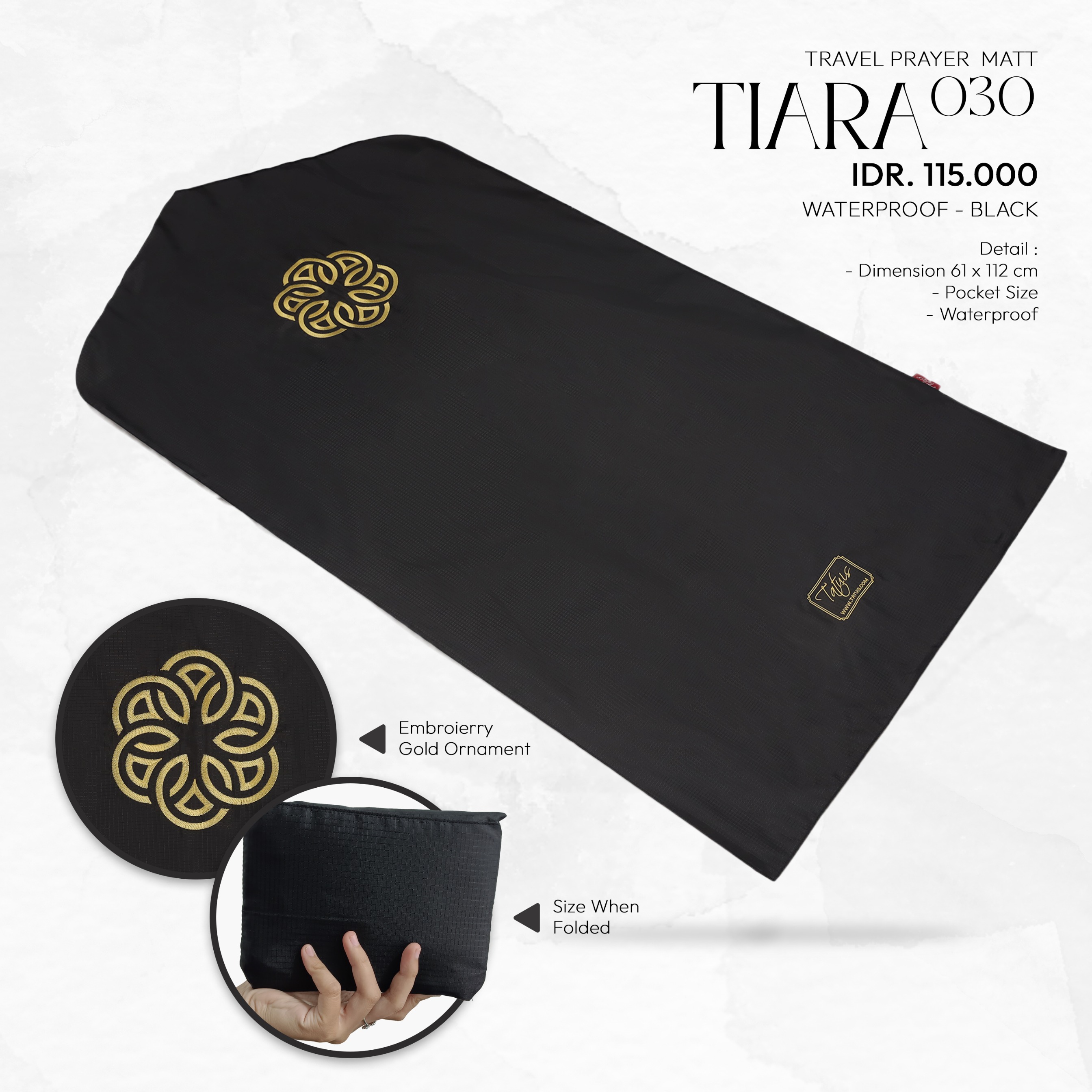 Sajadah Tatuis Tiara 030