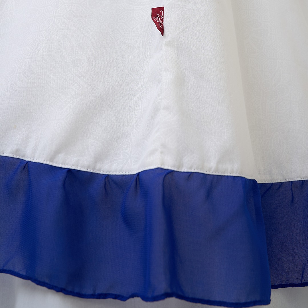 Tatuis Mukena Special Anniversary 16th Dewasa Reguler Broken White Rayon Embossed