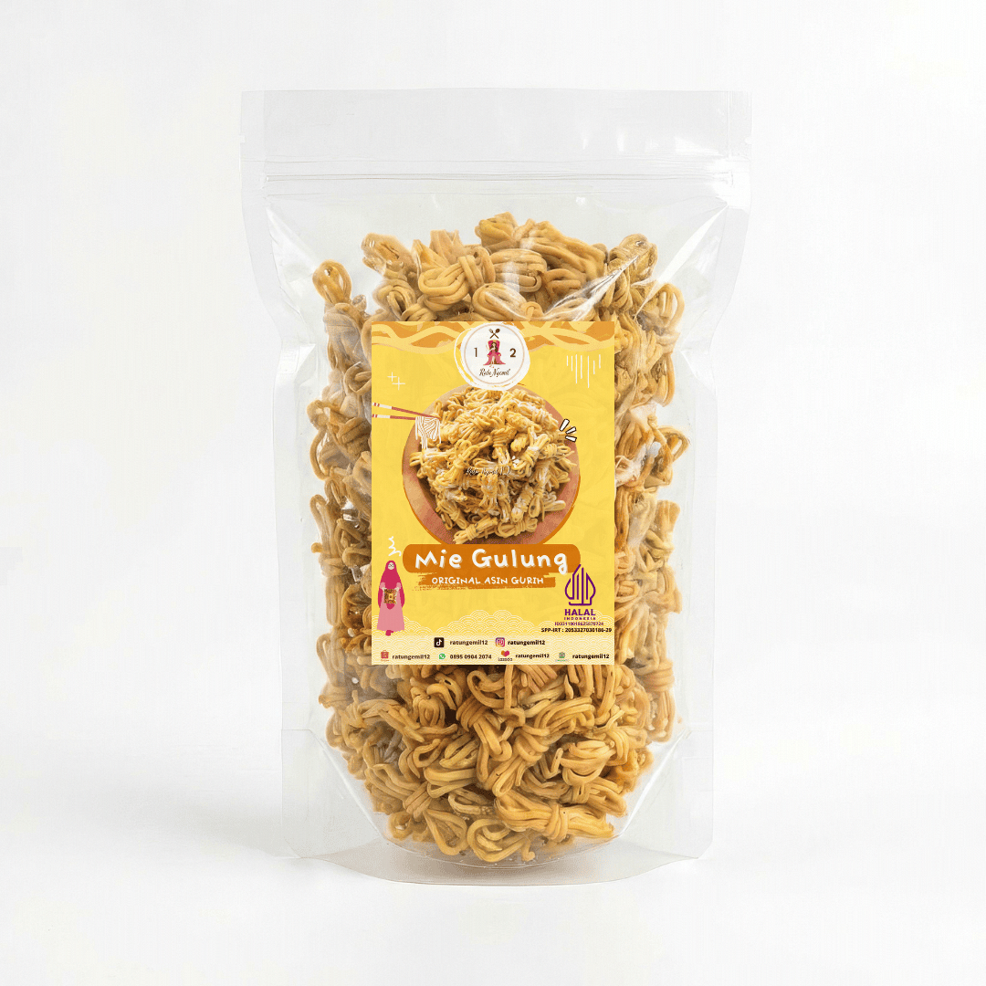 Mie Gulung Cetar Daun Jeruk - Original