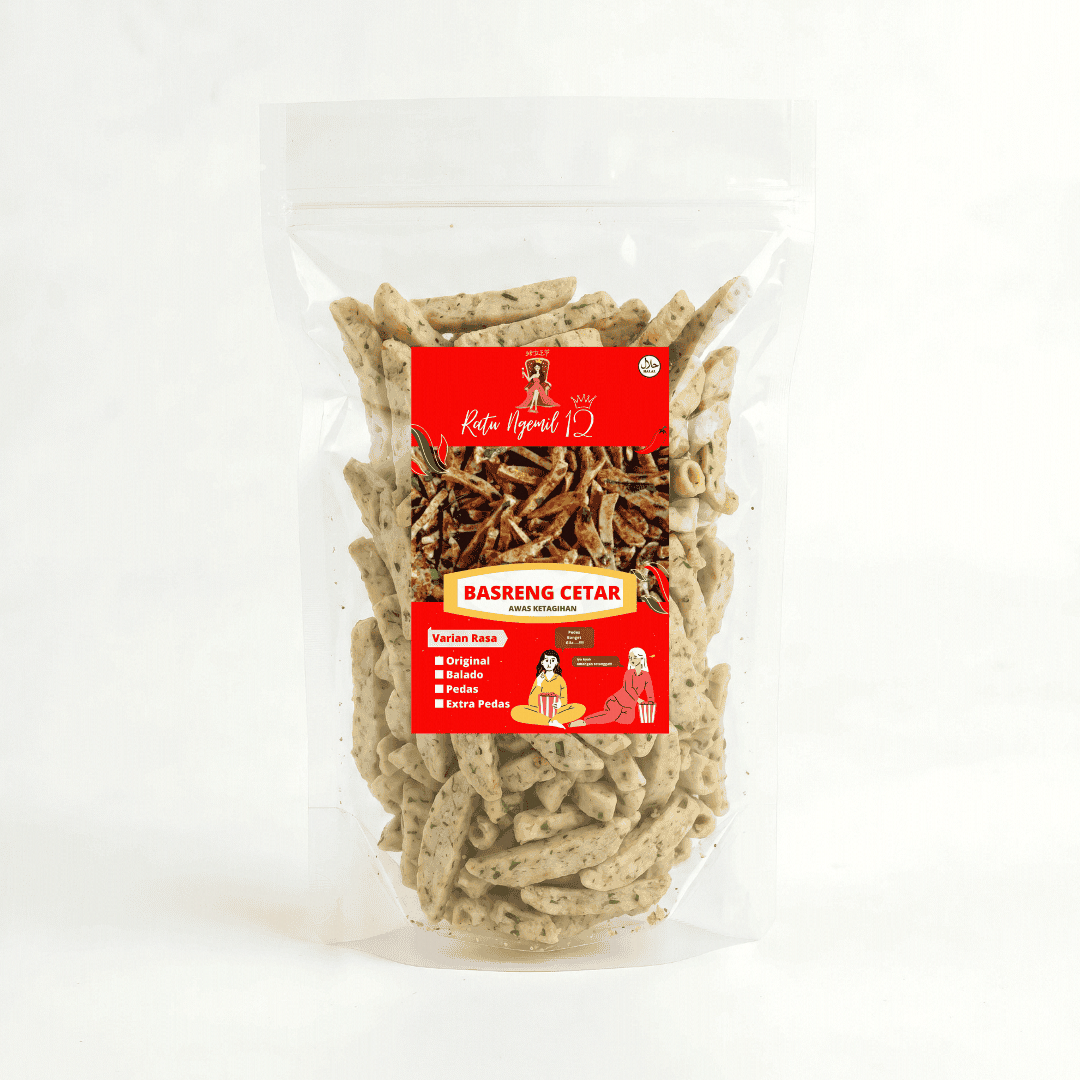 Basreng Stik Cetar Daun Jeruk - Original