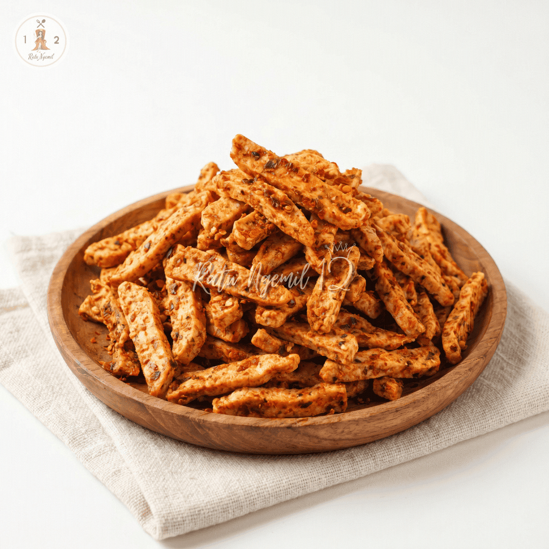 Basreng Stik Cetar Daun Jeruk - Balado