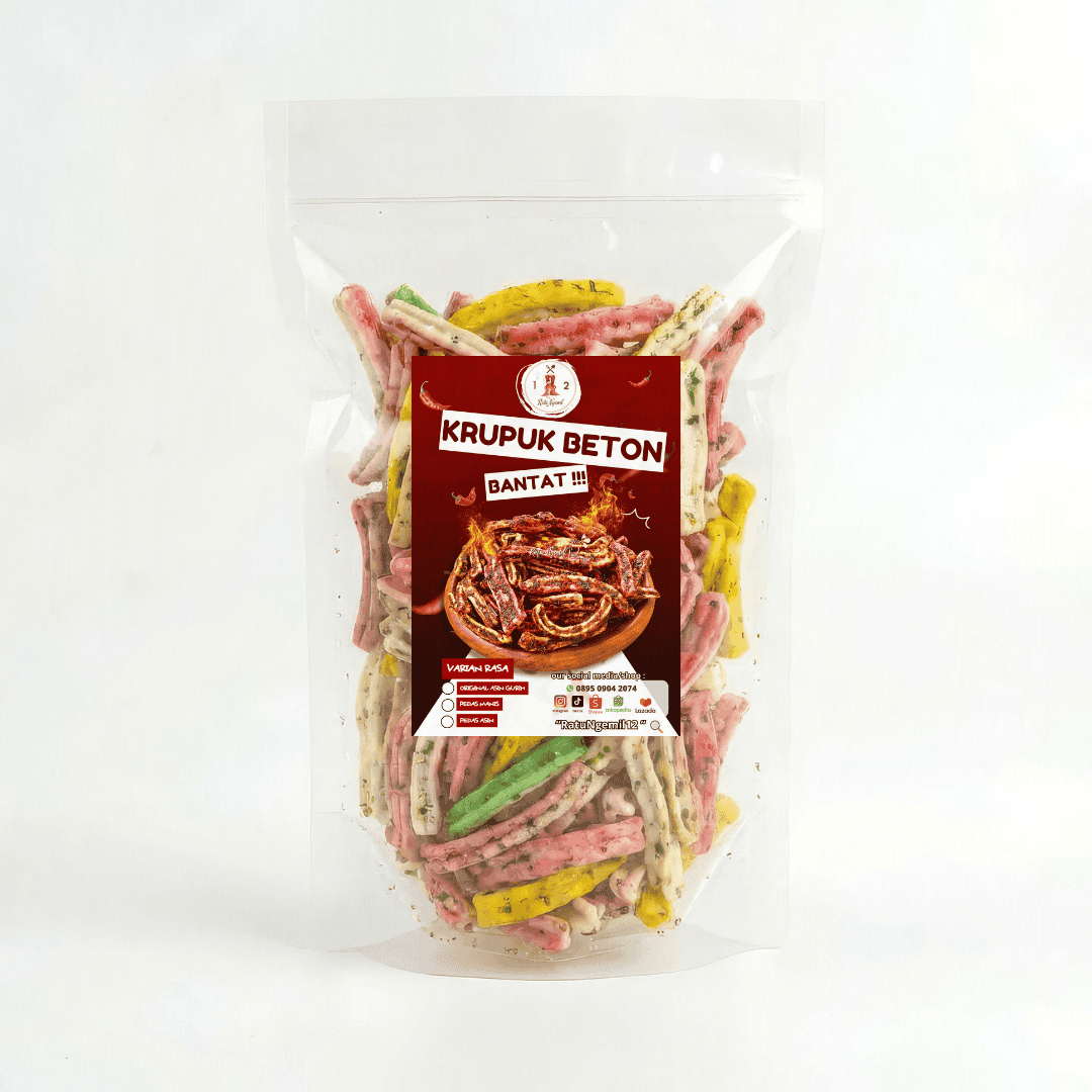 Krupuk Beton Bantat Daun Jeruk - Original