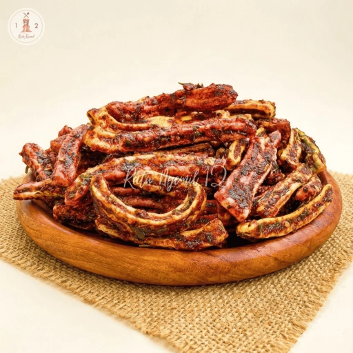 Image of Krupuk Beton Bantat Daun Jeruk - Pedas Asin