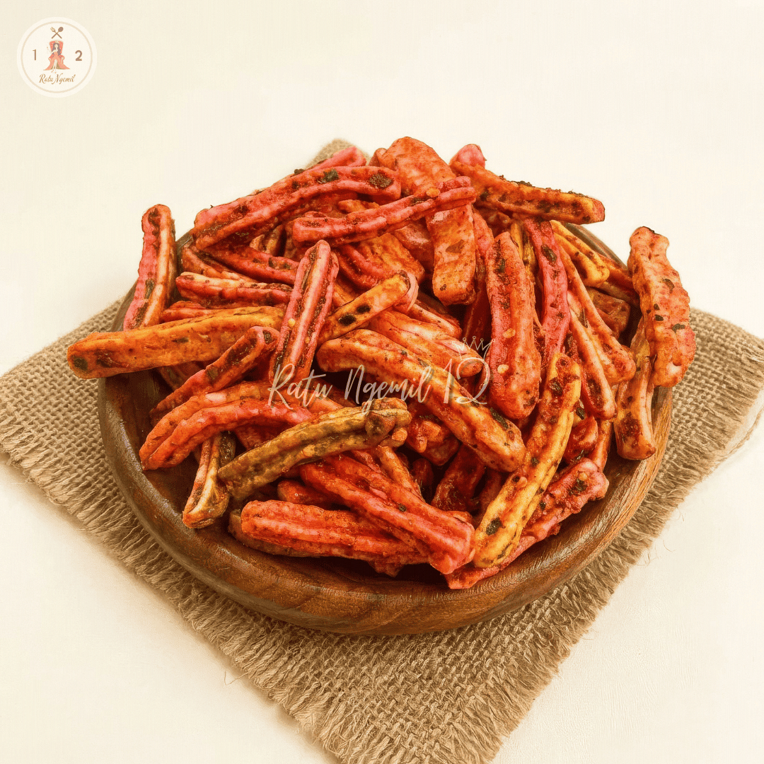 Krupuk Beton Bantat Daun Jeruk - Pedas Manis