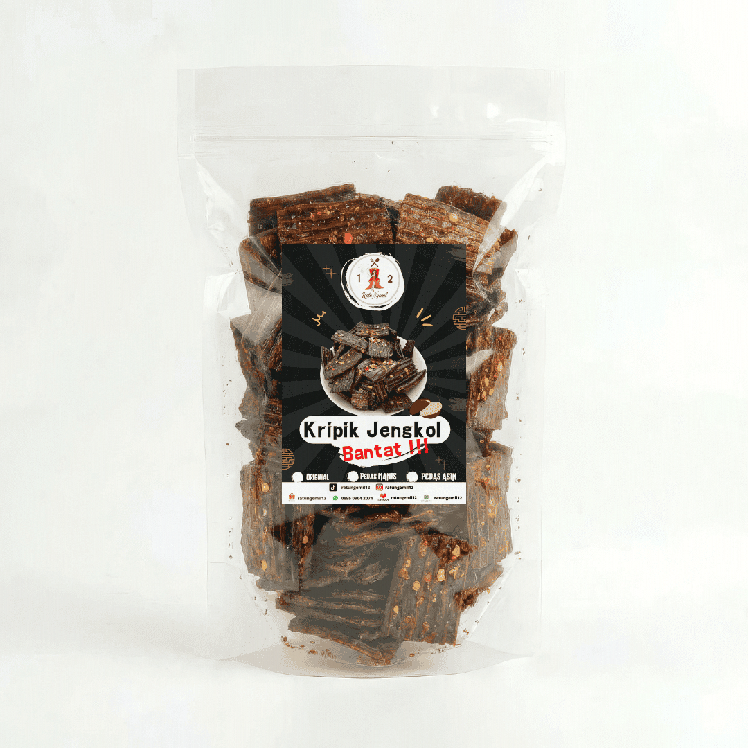 Krupuk Jengkol Bantat Daun Jeruk - Pedas Manis