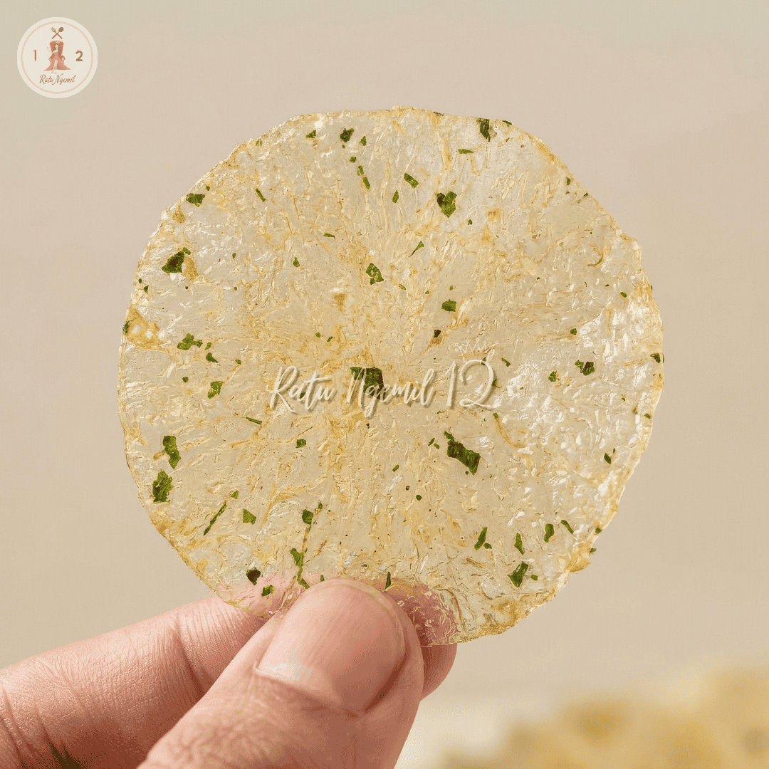 Kripik Kaca Cetar Daun Jeruk - Original