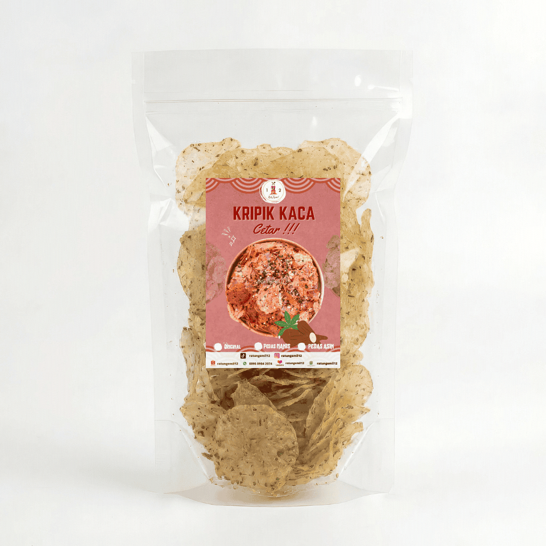 Kripik Kaca Cetar Daun Jeruk - Original