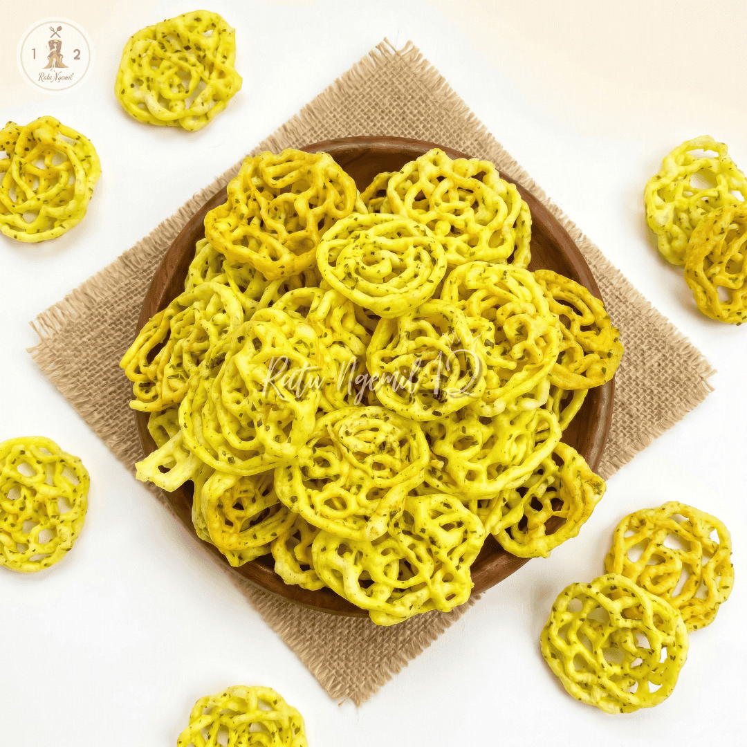 Krupuk Mie Kuning Bantat Daun Jeruk - Original