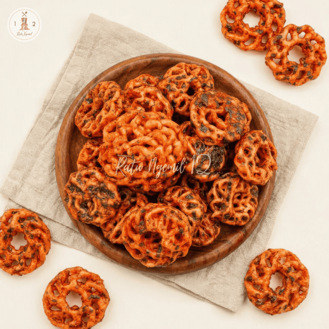 Krupuk Seblak Rapael Bantat Daun Jeruk - Pedas Manis