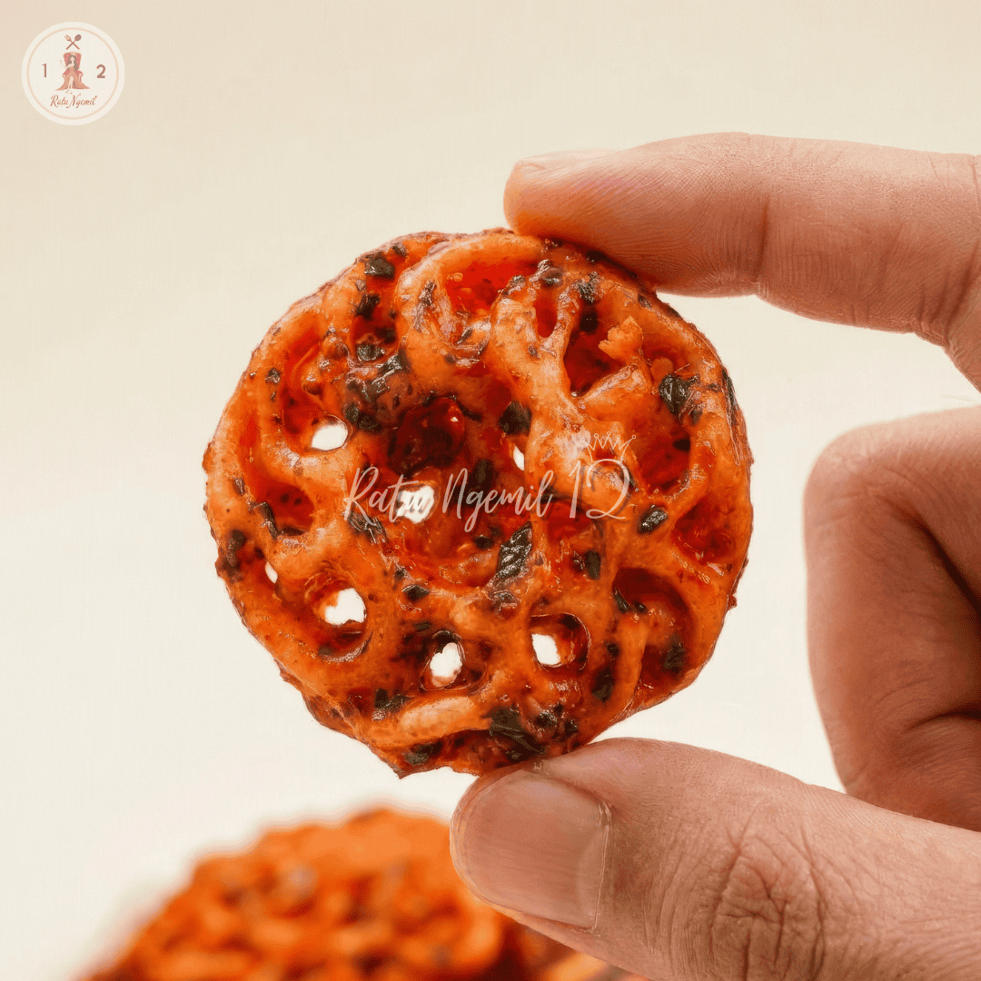 Krupuk Seblak Rapael Bantat Daun Jeruk - Pedas Manis