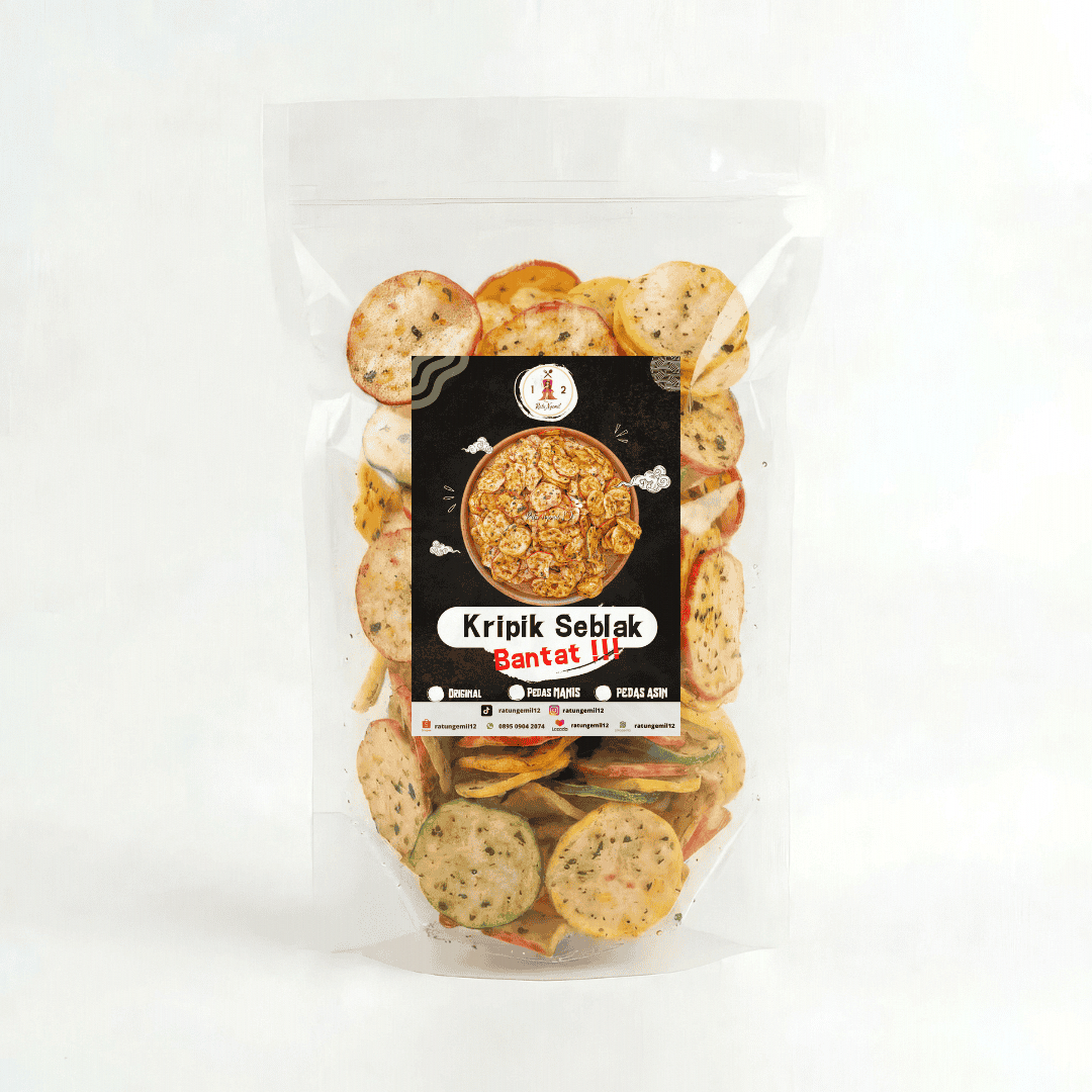 Kripik Seblak Bantat Daun Jeruk - Original