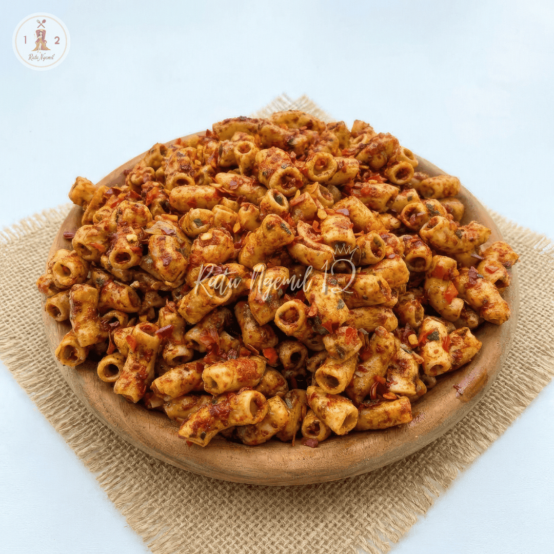 Makaroni Bantat Daun Jeruk - Pedas Asin