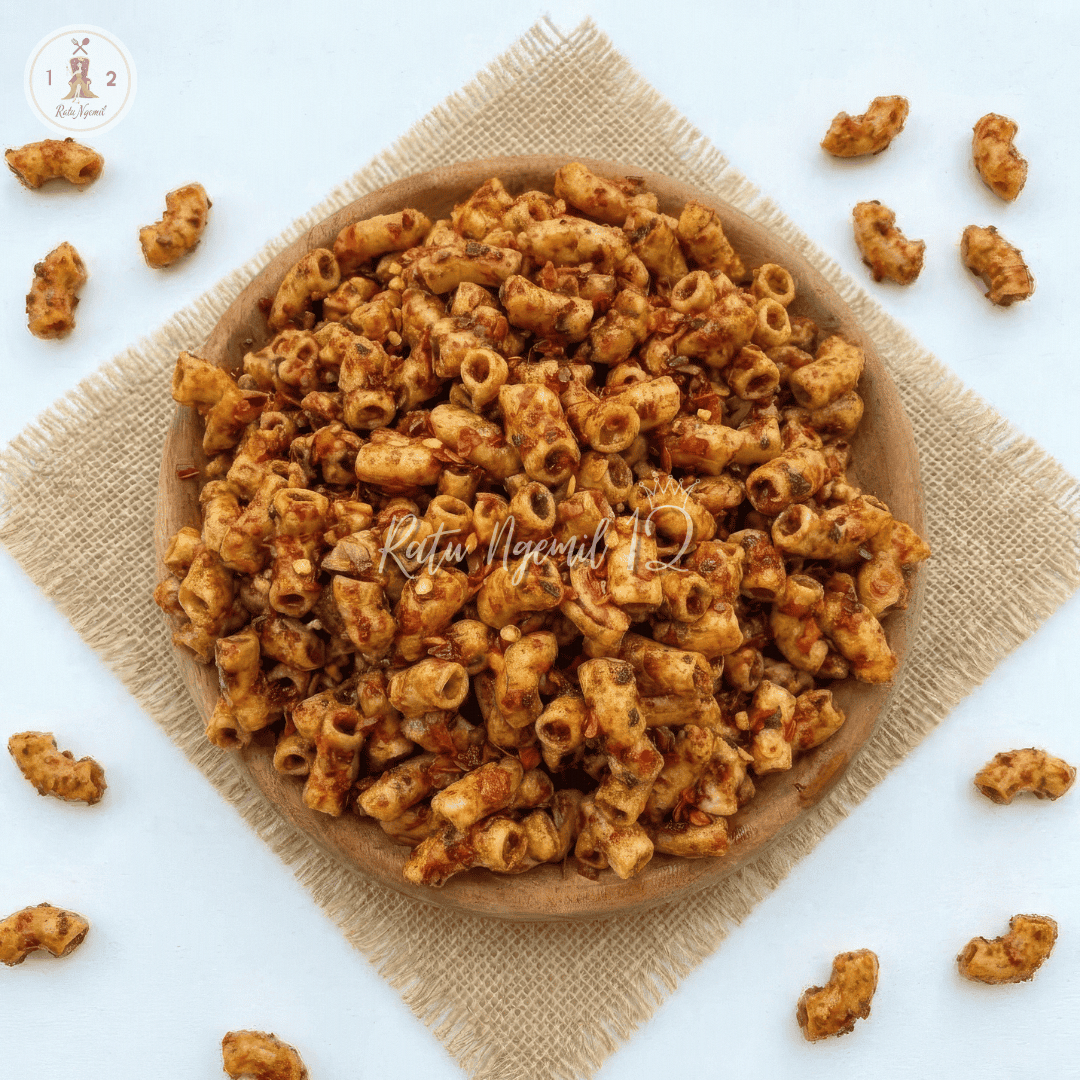 Makaroni Bantat Daun Jeruk - Pedas Asin