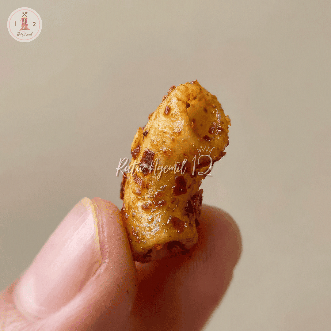 Makaroni Bantat Daun Jeruk - Pedas Asin