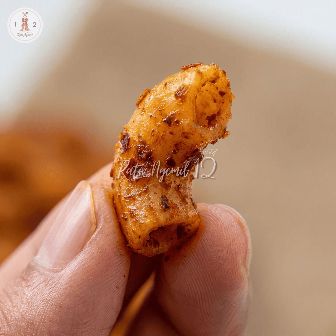 Makaroni Bantat Daun Jeruk - Pedas Manis