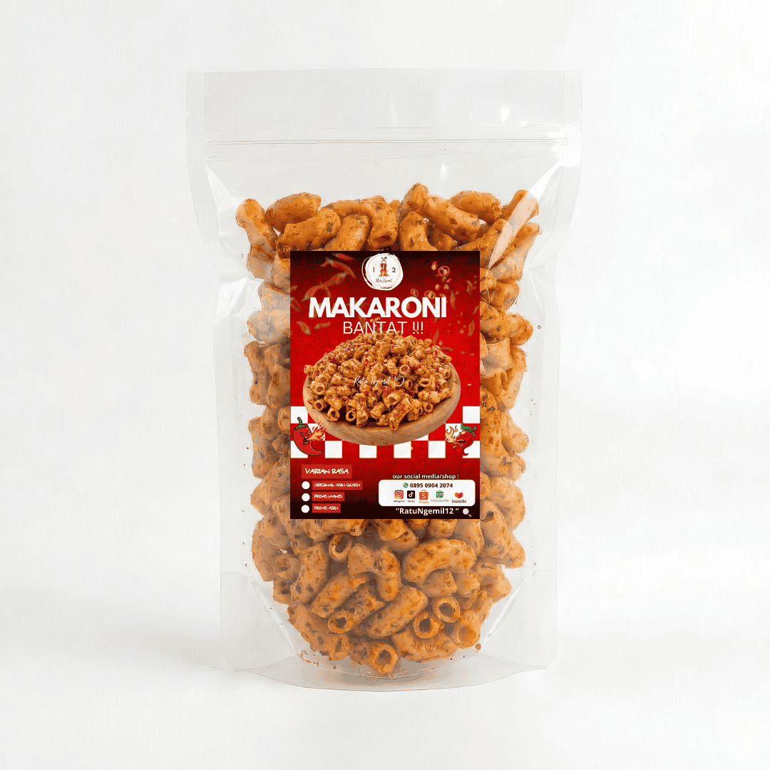 Makaroni Bantat Daun Jeruk - Pedas Manis