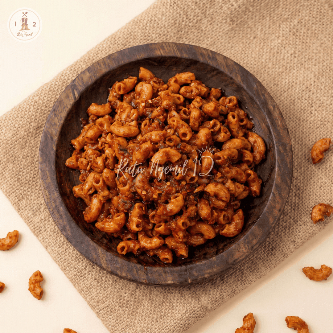 Makaroni Cikruh Daun Jeruk - Balado
