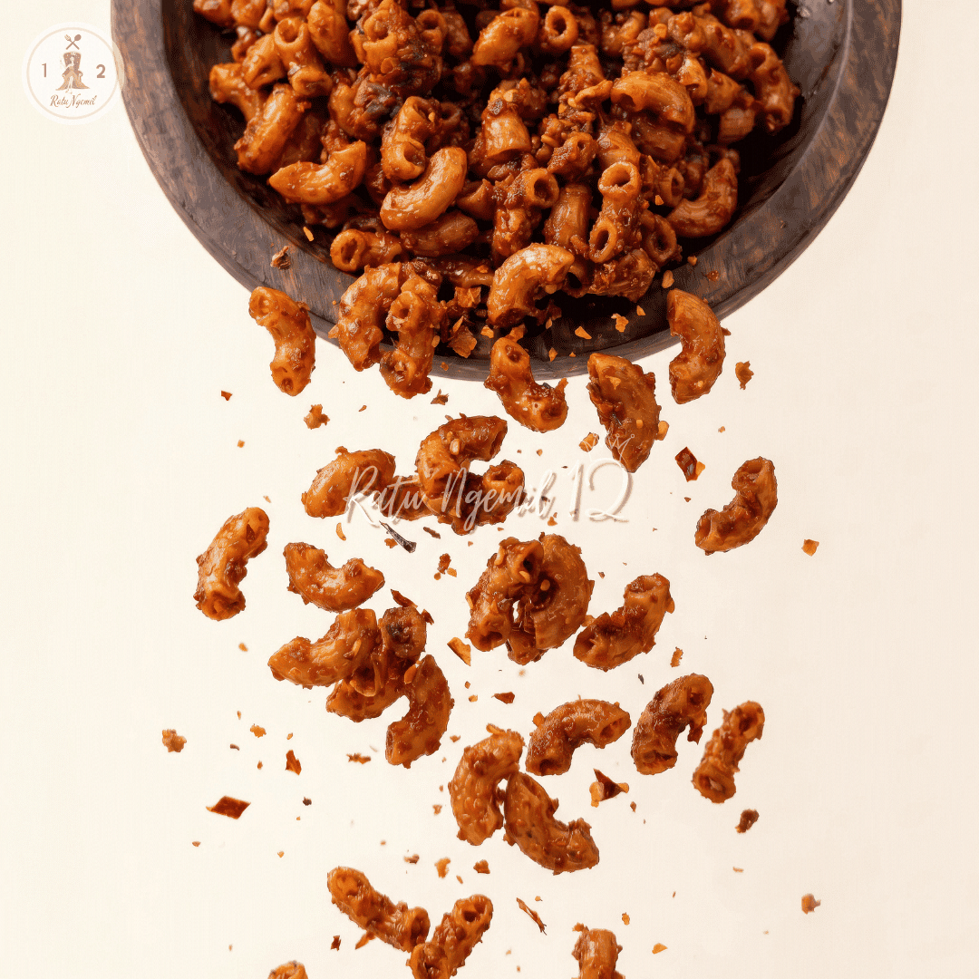Makaroni Cikruh Daun Jeruk - Balado