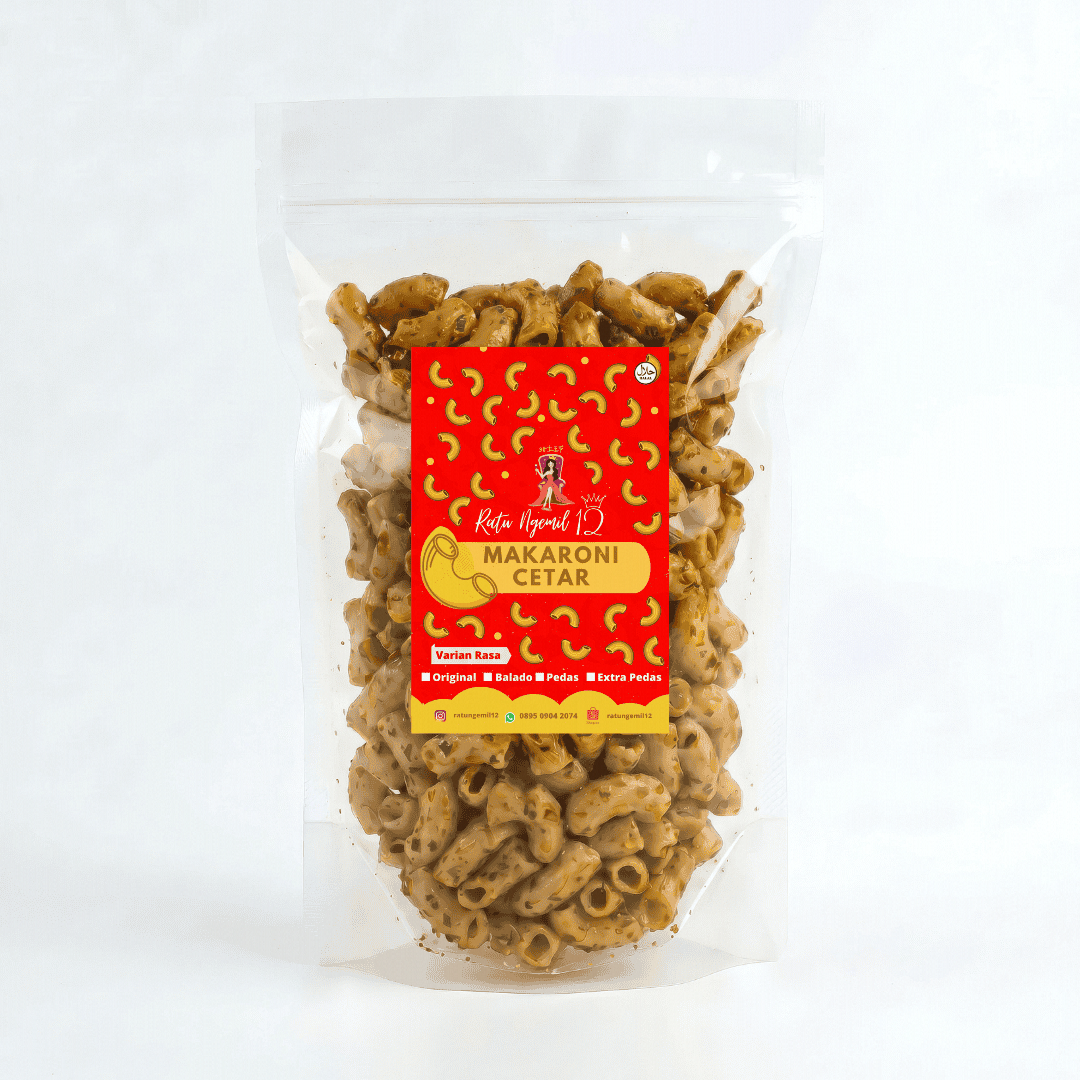 Makaroni Cikruh Daun Jeruk - Pedas