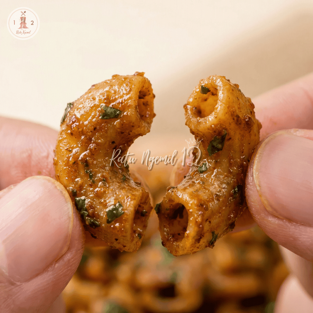 Makaroni Cikruh Daun Jeruk - Pedas